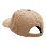 Louisiana Crawfish Embroidered Unstructured Cotton Cap