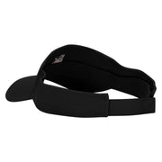 Honeymoon Embroidered Cotton Twill Sun Visor - Black OSFM