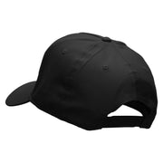 US Army Veteran Dad Solid Cotton Twill 5 Panel Prostyle Snap Cap - Black OSFM