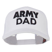 Army Dad Embroidered Cotton Twill Mesh Cap