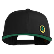 Trainer Red Monster Hunter Patched Wool Blend Prostyle Snapback Cap - Black OSFM