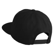 Trainer Red Monster Hunter Patched Wool Blend Prostyle Snapback Cap - Black OSFM