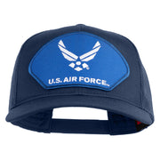 U.S. Air Force Blue Patched Solid Cotton Twill Mesh Prostyle Cap - Navy OSFM