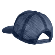 U.S. Air Force Blue Patched Solid Cotton Twill Mesh Prostyle Cap - Navy OSFM