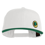 Trainer Red Monster Hunter Patched Wool Blend Prostyle Snapback Cap - White OSFM