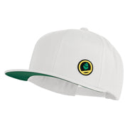 Trainer Red Monster Hunter Patched Wool Blend Prostyle Snapback Cap - White OSFM
