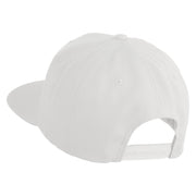 Trainer Red Monster Hunter Patched Wool Blend Prostyle Snapback Cap - White OSFM