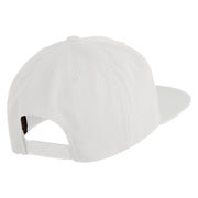 Trainer Red Monster Hunter Patched Wool Blend Prostyle Snapback Cap - White OSFM