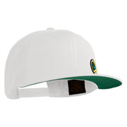 Trainer Red Monster Hunter Patched Wool Blend Prostyle Snapback Cap - White OSFM