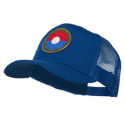 US Army 9th Infantry Division Patched Mesh Back Cap