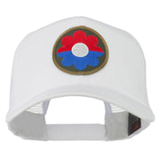 US Army 9th Infantry Division Patched Mesh Back Cap