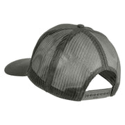 U.S. Air Force Blue Patched Solid Cotton Twill Mesh Prostyle Cap - Grey OSFM