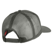 U.S. Air Force Blue Patched Solid Cotton Twill Mesh Prostyle Cap - Grey OSFM