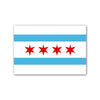 Chicago flag Heat Transfer Sticker