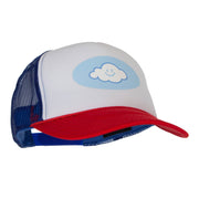 Cloud Nine Heat Transfer Foam Panel Mesh Snapback