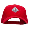 Knight Chess Board Heat Transfer Low Profile Cap - Red OSFM