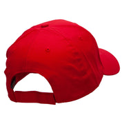 Knight Chess Board Heat Transfer Low Profile Cap - Red OSFM