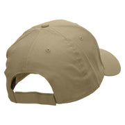 Knight Chess Board Heat Transfer Low Profile Cap - Khaki OSFM