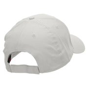 Knight Chess Board Heat Transfer Low Profile Cap - White OSFM