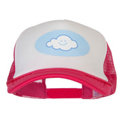 Cloud Nine Heat Transfer Foam Panel Mesh Snapback