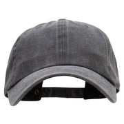 Cotton Twill Premium Pigment Dyed Cap - Black OSFM