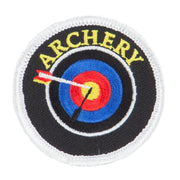 Archery Embroidered Patches