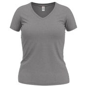 Wonder Vee V-Neck T-Shirt - Ash-Heather XS