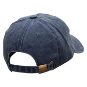 Cotton Twill Premium Pigment Dyed Cap - Navy OSFM