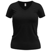 Wonder Vee V-Neck T-Shirt - Black XS