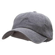 Cotton Twill Premium Pigment Dyed Cap - Grey OSFM