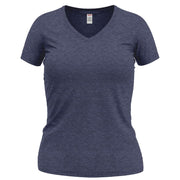 Wonder Vee V-Neck T-Shirt - Navy-Heather XS