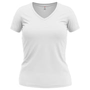 Wonder Vee V-Neck T-Shirt - White XS