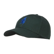 Antelope Emblem Embroidered Low Profile Cap