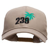 239 Embroidered Pro Style(06) Twill Caps - Khaki OSFM