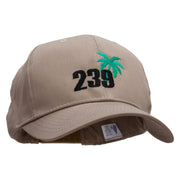 239 Embroidered Pro Style(06) Twill Caps - Khaki OSFM