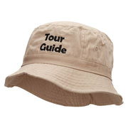 Tour Guide Embroidered Bucket Hat