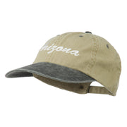 Arizona Embroidered Washed Cap