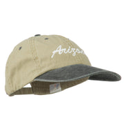 Arizona Embroidered Washed Cap