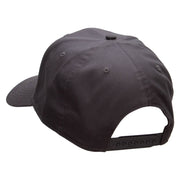 Birthday Boy Embroidered Solid Cotton Twill Pro Style Cap - Charcoal OSFM