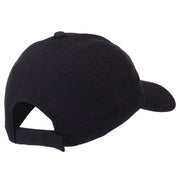 Ahhhh Embroidered Pet Spun Washed Cap