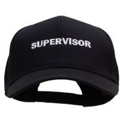 Supervisor Solid Cotton Twill Low Profile Snap Cap