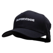 Supervisor Solid Cotton Twill Low Profile Snap Cap