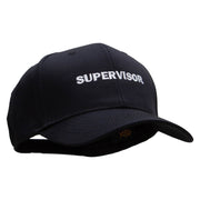 Supervisor Solid Cotton Twill Low Profile Snap Cap