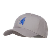 Antelope Emblem Embroidered Low Profile Cap