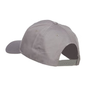 Antelope Emblem Embroidered Low Profile Cap