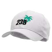 239 Embroidered Pro Style(06) Twill Caps - White OSFM