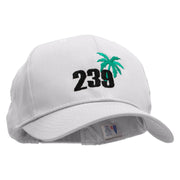 239 Embroidered Pro Style(06) Twill Caps - White OSFM