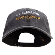 Golden US Submarine Cotton Twill Premium Pigment Dyed Cap - Black OSFM