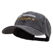 Golden US Submarine Cotton Twill Premium Pigment Dyed Cap - Black OSFM