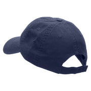 Balloon Animal Embroidered Garment Washed Cotton Twill Cap - Navy OSFM